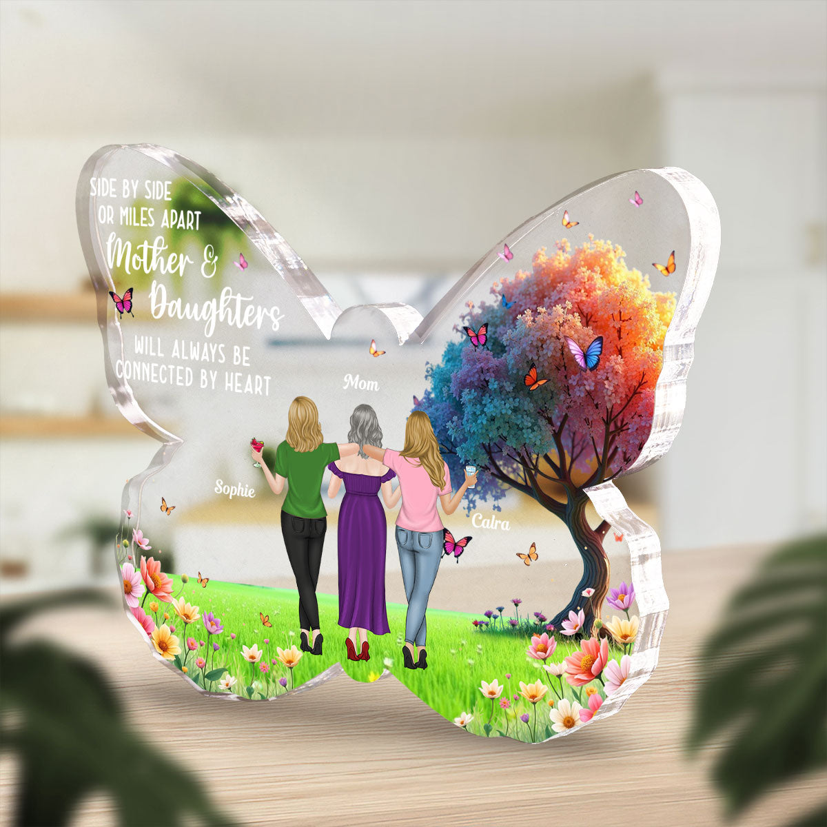 Side By Side – Personalized Custom Acrylic Plaque